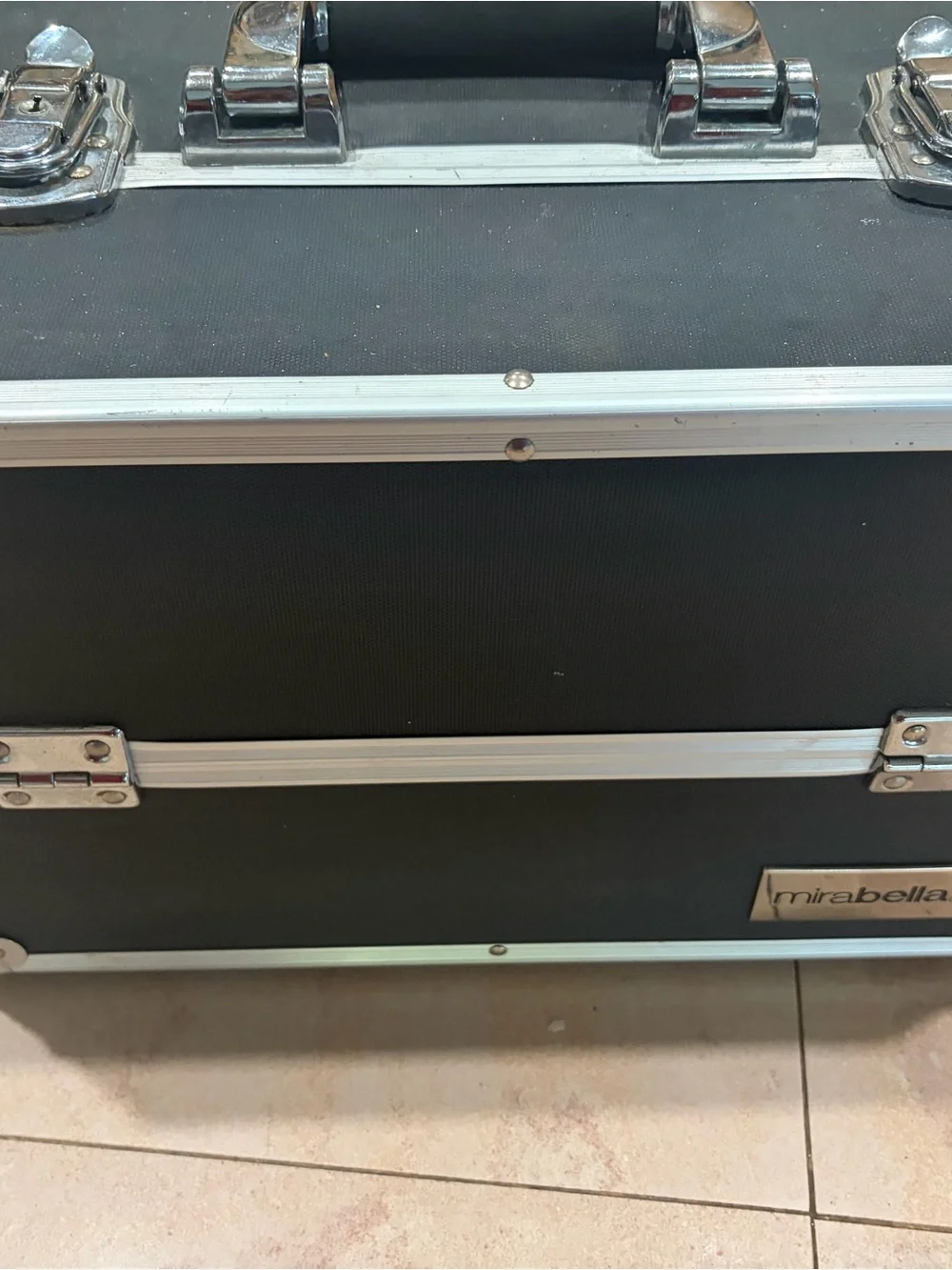 Professional Black Aluminum Makeup Equipment Case